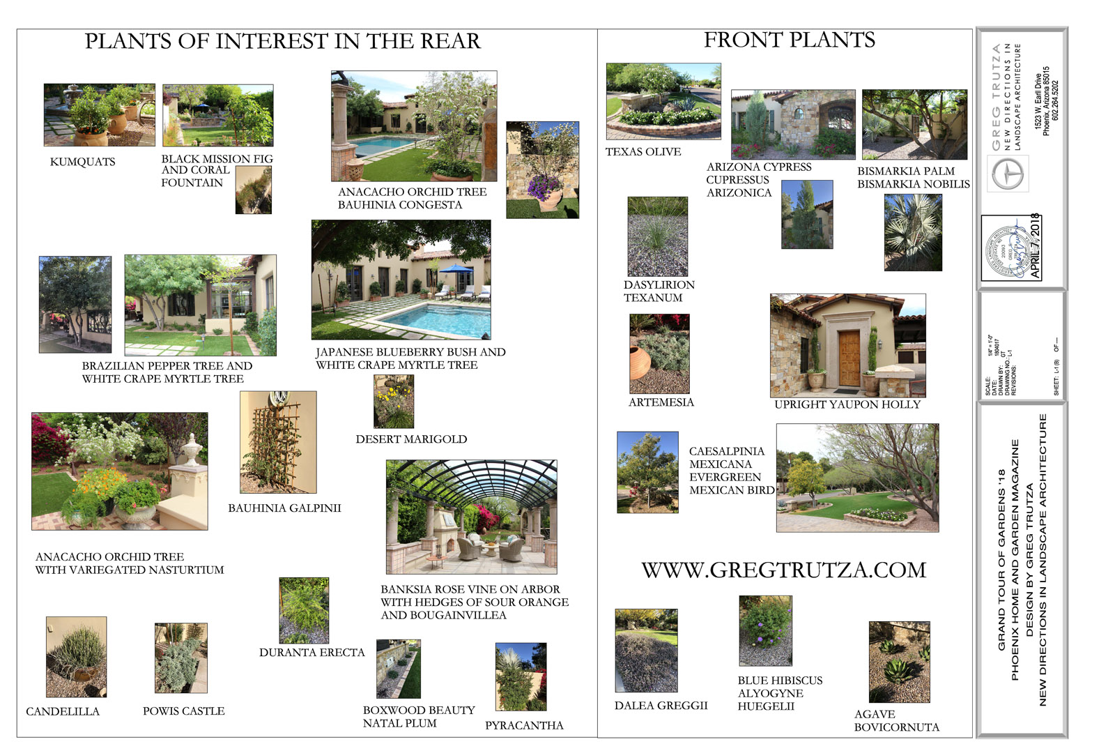 Dalke PLANTS OF INTEREST